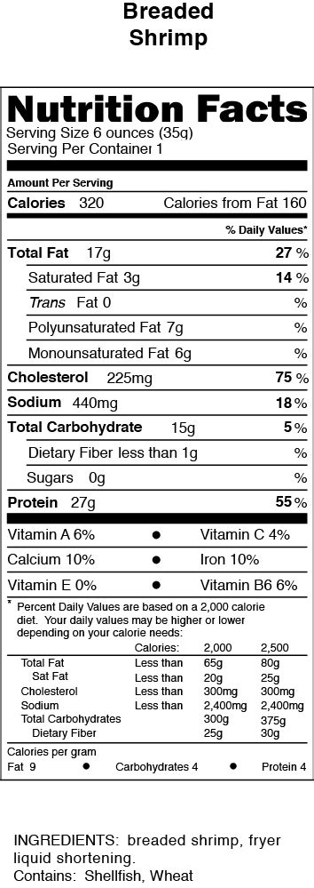 aldi red bag chicken nutrition facts