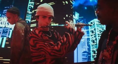 The rap skit saw the men paying homage to “that weird little flute,” a nod to the unusual but popular element of several recent trap and hip hop  video snl timothee chalamet cameo weird little flute