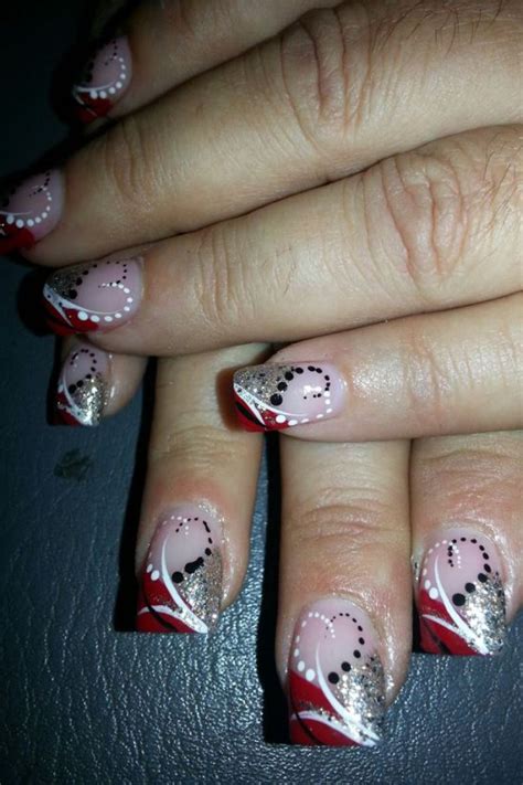 Valentine’s day is celebrated in honor of st 18 creative valentine's day nail designs
