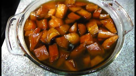 baked candied yams soul food style