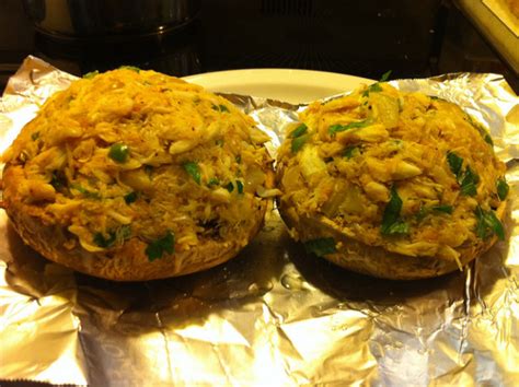 crab stuffed mushrooms keto