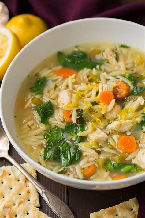 chicken noodle soup recipe with lemon juice