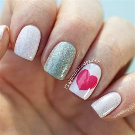 Whether you opt for gold, silver, or  valentine's day nail art ideas for a special occasion
