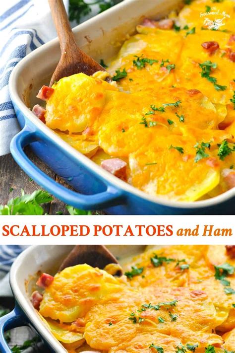 scalloped potatoes and ham recipe