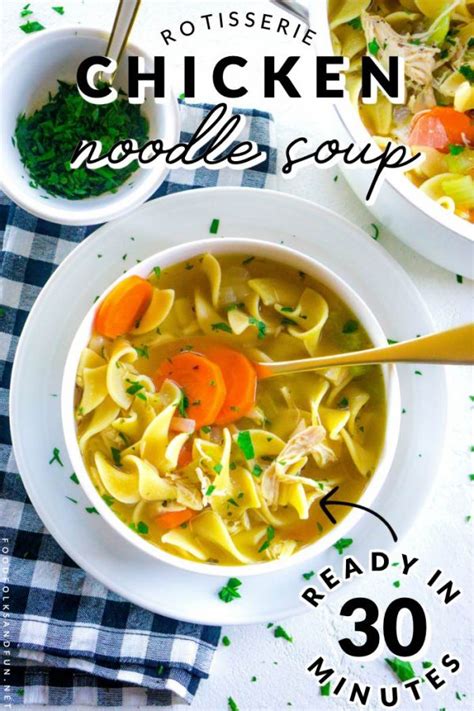 Few foods are as comforting as eating soup when you're recovering from a cold homemade chicken noodle soup for when you're sick