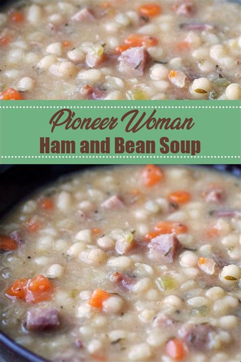 pioneer woman bean with bacon soup