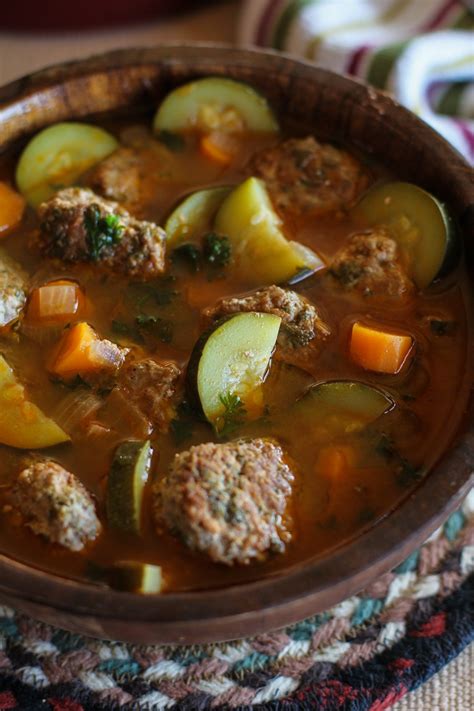 Form meatballs and roll between your palms (otherwise. albondigas soup recipe