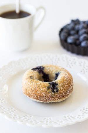 baked blackberry donuts