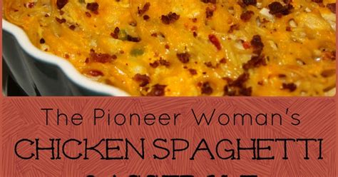 Pioneer Woman Recipes Chicken Spaghetti : Get 25+ Cooking Videos