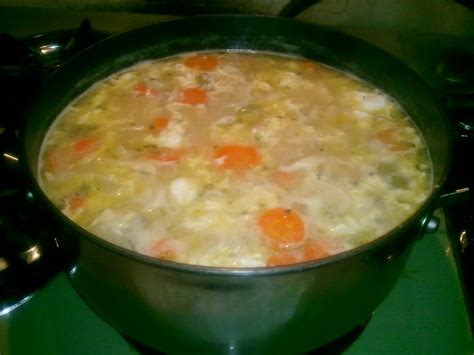 homemade chicken noodle soup using better than bouillon