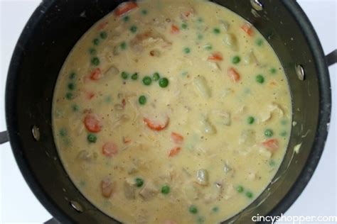 Easiest way to cook chicken pot pie recipe with cream of chicken soup and potatoes