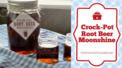 root beer moonshine crock pot