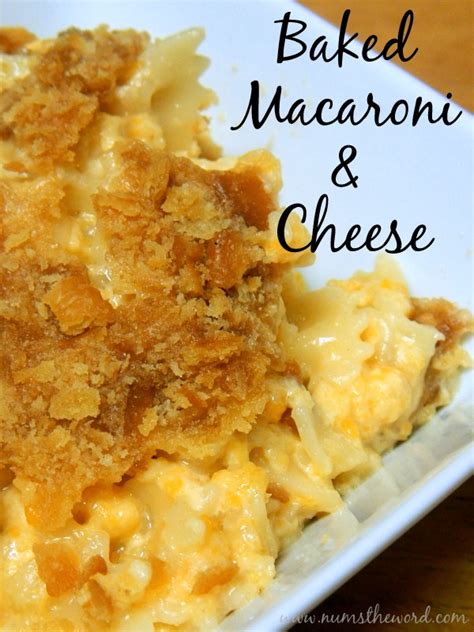 Her macaroni and cheese has an amazing crunchy topping baked mac and cheese pioneer woman