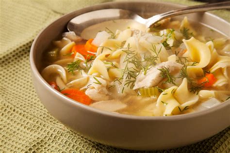 homemade chicken noodle soup to cure cold