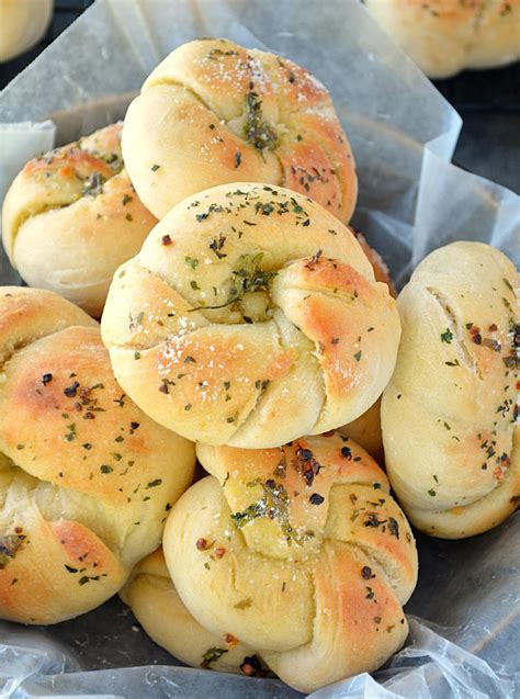 Garlic Knots Recipe No Yeast - Calories in Garlic Knots