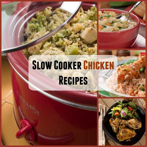 slow cooker chicken recipes