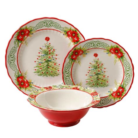 the pioneer woman lace 12 piece dinnerware set